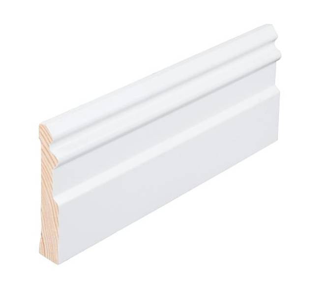 Golvlist RF 14 malt 16x95 mm, stk.