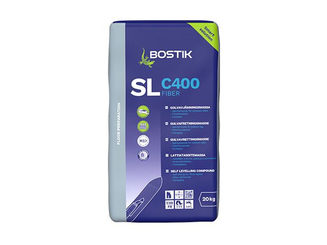 Hovedbilde Bostik Fiberforsterket avretningsmasse 20 kg.
